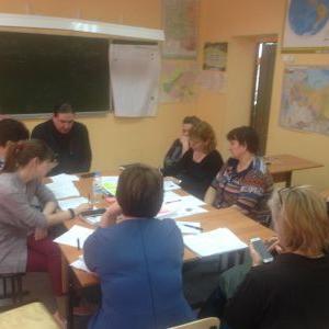 17 апреля состоялся выезд команды образовательного бюро «Солинг» в Малиновскую СОШ Томского района