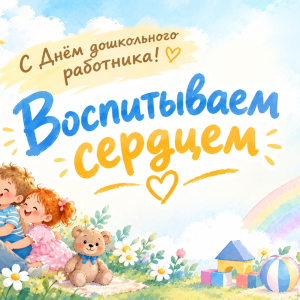 С Днем работника дошкольного работника!